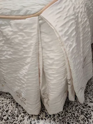 Cubrecama Visesa 105x240 cm Beige