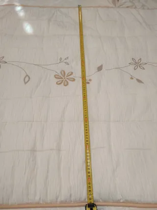 Cubrecama Visesa 105x240 cm Beige