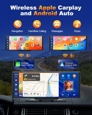 Pantalla Volam 9,26" CarPlay y AndroidAuto - Nueva