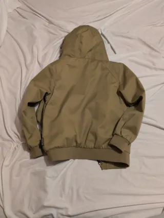 Chaqueta DC Shoes Beige con Capucha