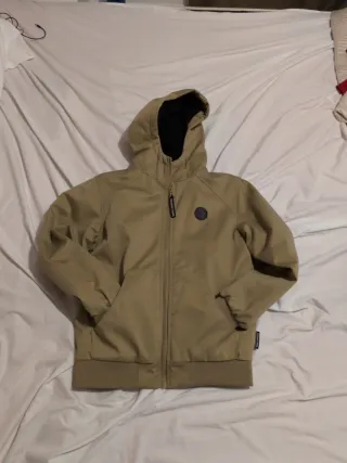 Chaqueta DC Shoes Beige con Capucha