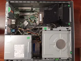 PC Sobremesa HP Negro/Plateado