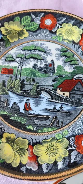 Set 6 piatti decorati