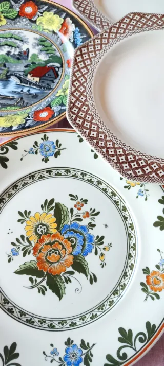 Set 6 piatti decorati