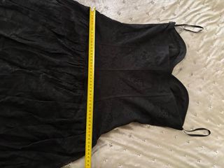 Mini abito Denny Rose nero pizzo