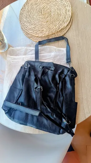 Bolso tipo Mochila Negro