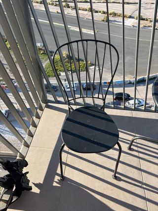 Mesa exterior Ikea Lacko + 2 sillas