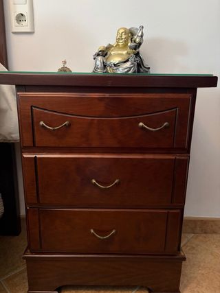 Dormitorio completo madera