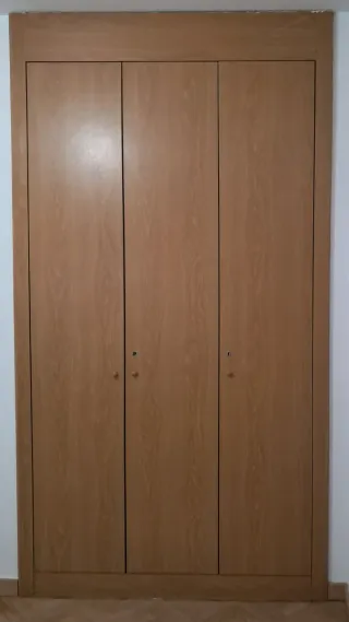 3 puertas madera para armario