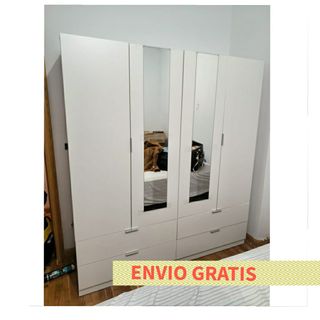 Armario blanco con envío gratis