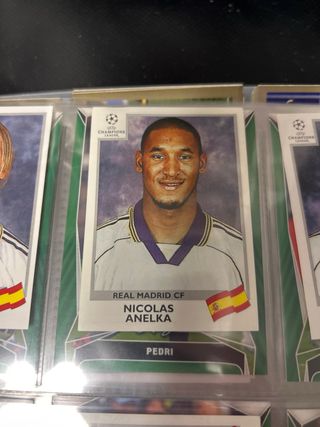 Lote cromos Real Madrid Champions 99/00