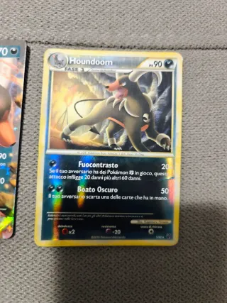 Houndoom EX 270 & Houndoom 90 Carte Pokémon