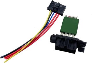 Resistencia del ventilador del motor del soplador del calentador con enchufe del arnés 13248240 6845796 77364061 55702407