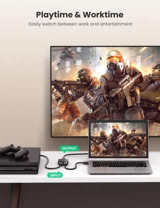 UGREEN Switch HDMI 4K 60Hz 2 Entradas 1 Salida Switch HDMI Bidireccional 1 Entrada 2 Salidas