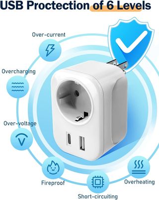 Adattatore Spina USA-Europa