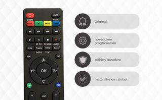 Mando a Distancia Compatible para Receptor de satélite hd200s