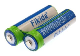 Batteria AA da 3000mAh, batteria ricaricabile NiMH 1,2 da 14430 v (2 batterie)