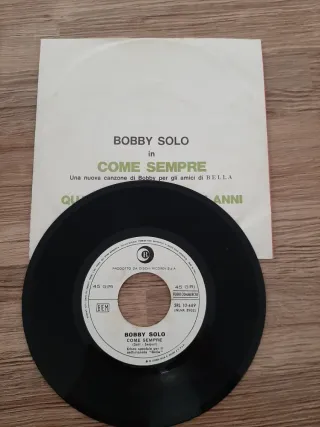 Cinque dischi ii vinile, anni Sessanta/Settanta