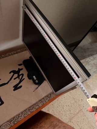 Monitor Computer Argento e Nero