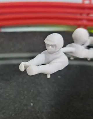 Piloto y copiloto Scalextric Rally 3D