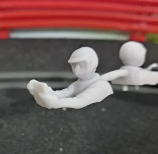 Piloto y copiloto Scalextric Rally 3D