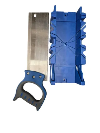 Silverline Tools 335464 - Scatola di incastro con sega (300 x 90 mm)