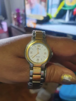 Reloj Lotus Mujer Oro y Plata