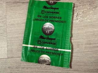 Sobre de cromos Baloncesto 88 (1988) cerrado