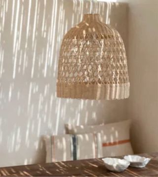 Lámpara Kenay Ratan Boho Colgante