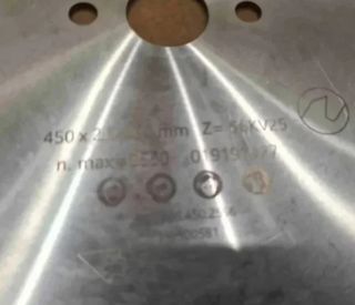 DISCO SIERRA CIRCULAR PARA MADERA LEMAN 450mm