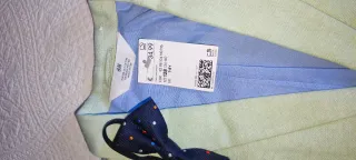 Traje Lino Niño H&M Verde Talla 7/8años