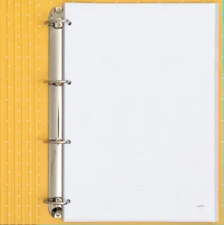 Mr. Wonderful - Cartellina con anelli e fogli Wonder - Sognando e creando