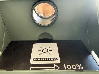 Proyector para smartphone con caja sin usar
