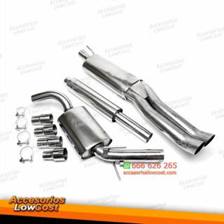 Sistema de escapes de acero inoxidable TA Technix