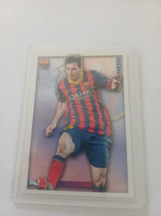 Cromo de futbol Messi 2015 FC Barcelona 047