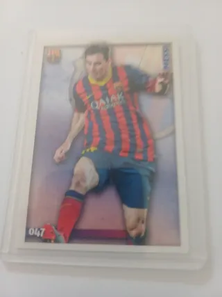 Cromo de futbol Messi 2015 FC Barcelona 047