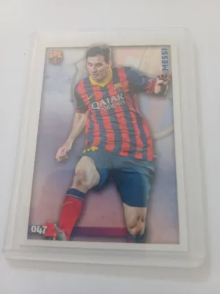 Cromo de futbol Messi 2015 FC Barcelona 047