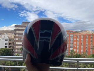 Casco Shoei Talla S/XS Negro/Rojo