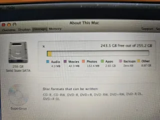 MacBook 13' Apple Plata/Blanco