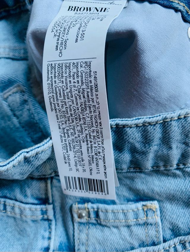Shorts Nuevos vaqueros Brownie T/34