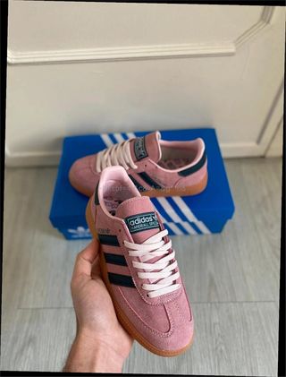 Adidas Handball Spezial Talla 39 Rosa/Marrón