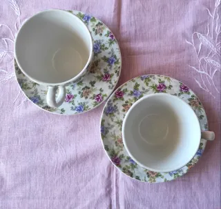 2 Tazze Jumbo Pozzi 1960