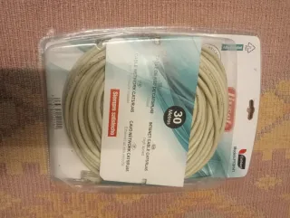 Cable de Red CAT5/RJ45 30 Metros