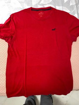 Camiseta Hollister Roja
