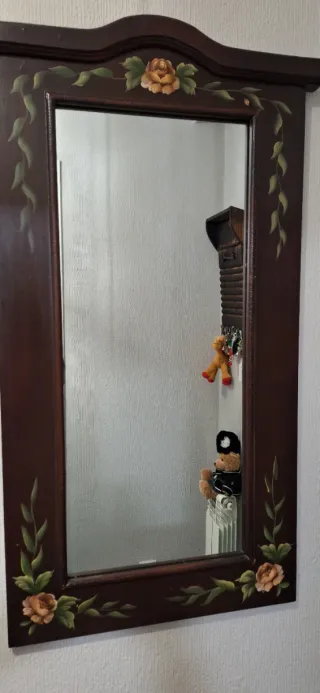 2 Cantareras de Cerámica con Soporte Madera y Espe