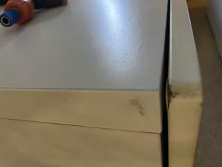 Armario infantil blanco y beige