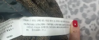 Falda de vestir marrón Talla 36- S. 3€!!