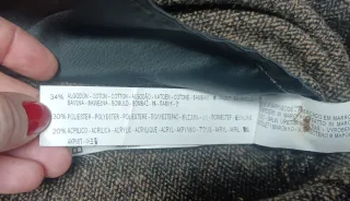 Falda de vestir marrón Talla 36- S. 3€!!