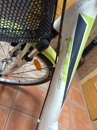 Bicicleta Retro con Canasta