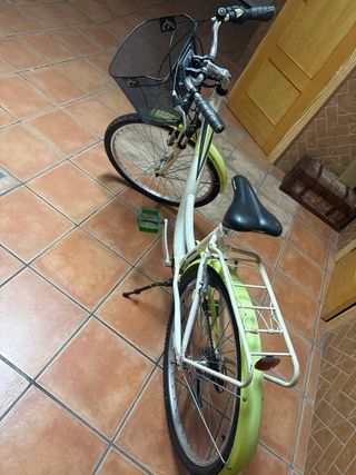 Bicicleta Retro con Canasta